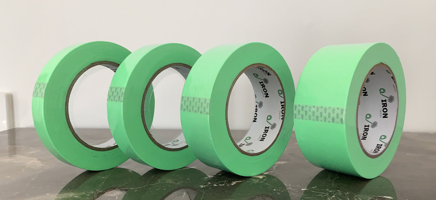 14 Day Green Masking Tape 50m with option of 18, 24, 36, and 48mm