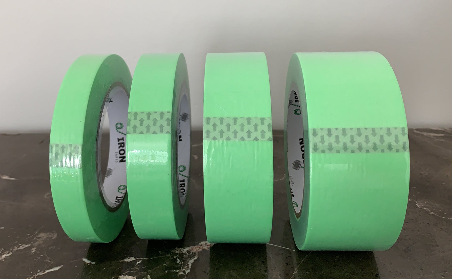 Box of 36 rolls of 14 Day Green Masking Tape 24mm x 50m