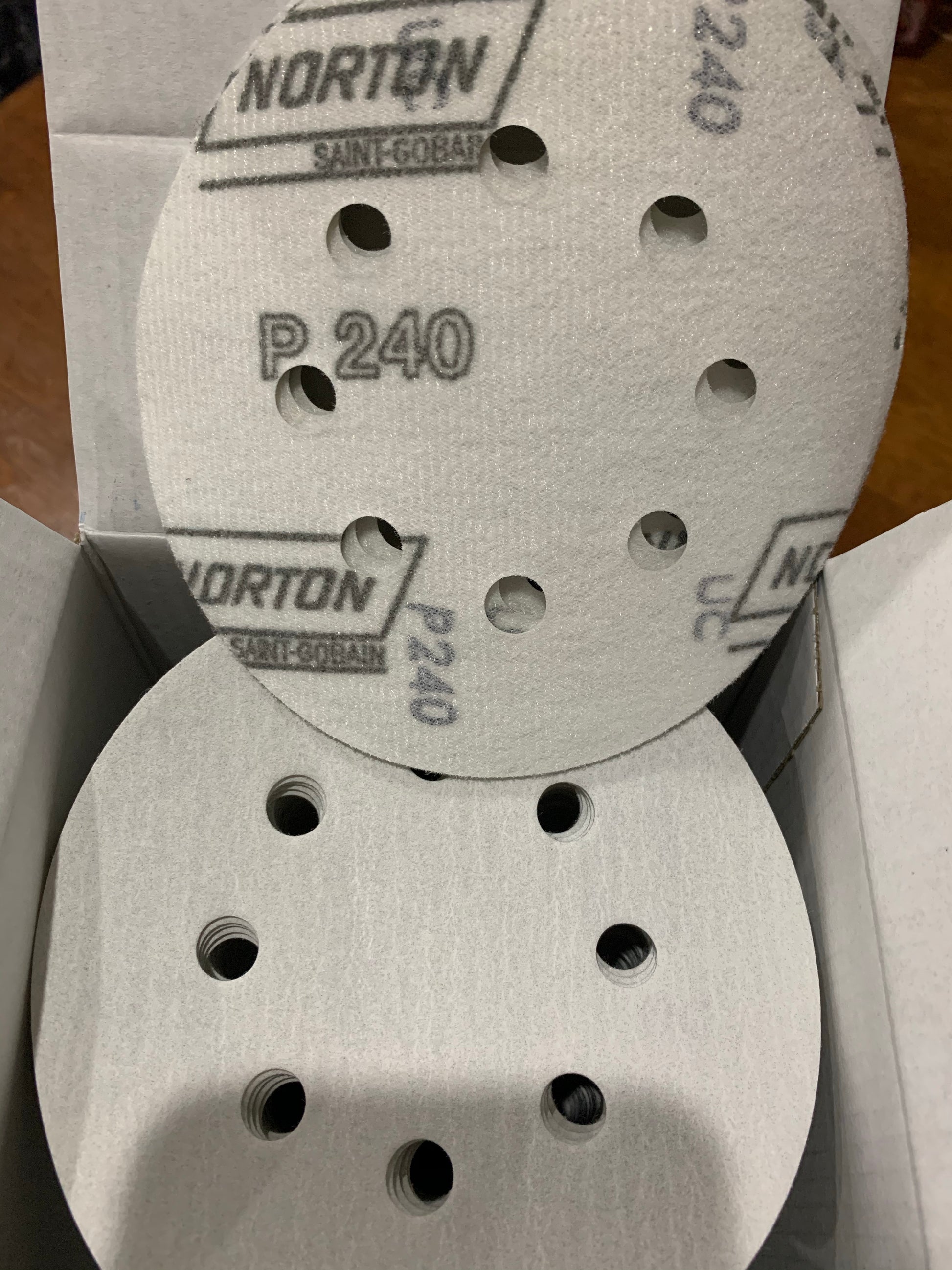 Norton Speedgrip 125mm P240 sanding disc