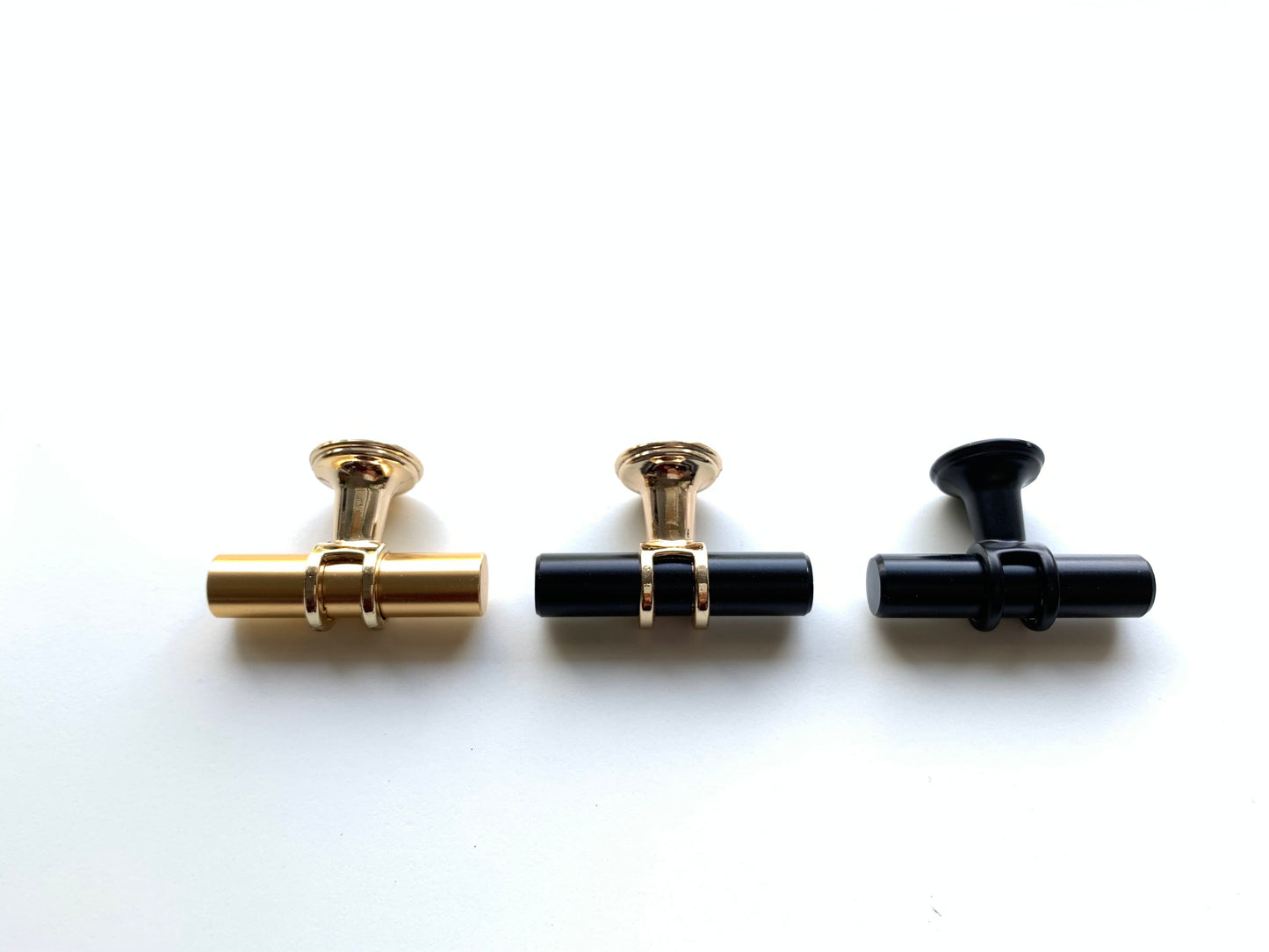 T Drawer pull 50mm x 35mm with option of colours