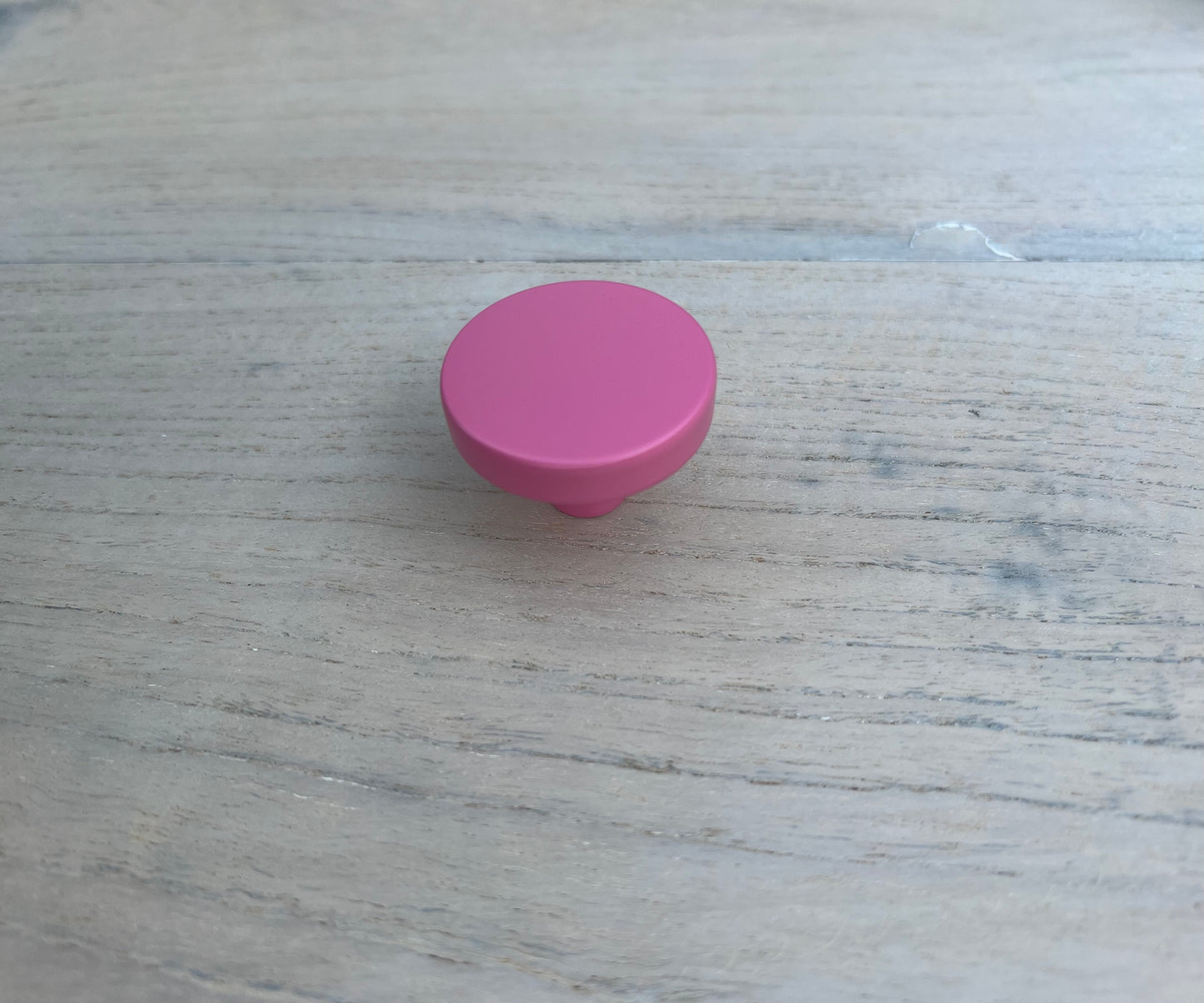 Solid Alloy Round Drawer Pull 35x23mm with option of colour