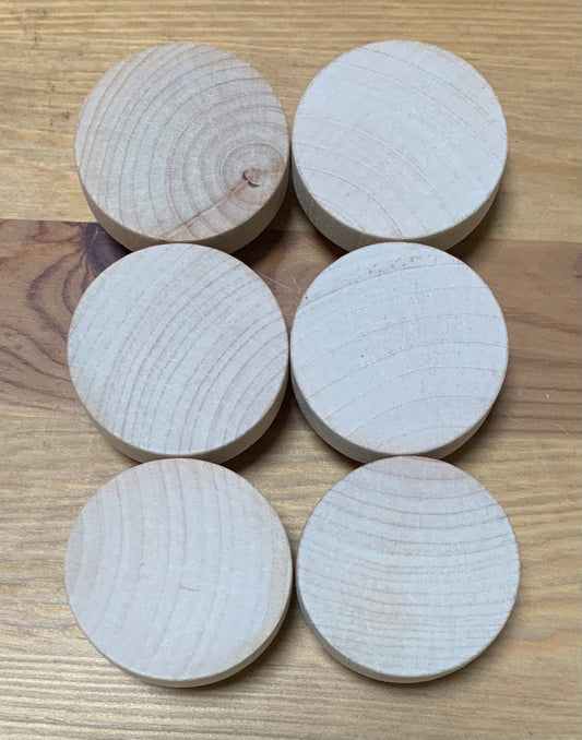 Round Wooden Drawer Pull Bulk Buy Available 50x25mm